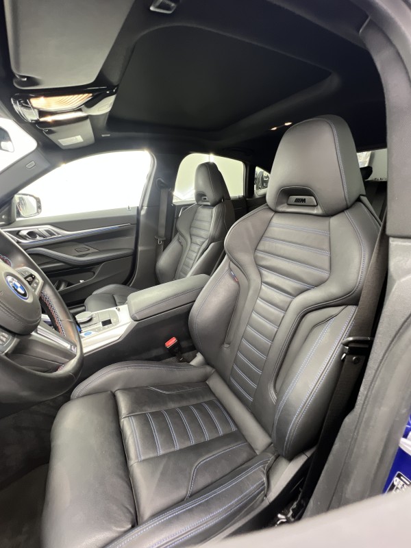 CORRECTION DU VERNIS ET TRAITEMENT CÉRAMIQUE HAUT DE GAMME SUR BMW i4 M EN MAYENNE