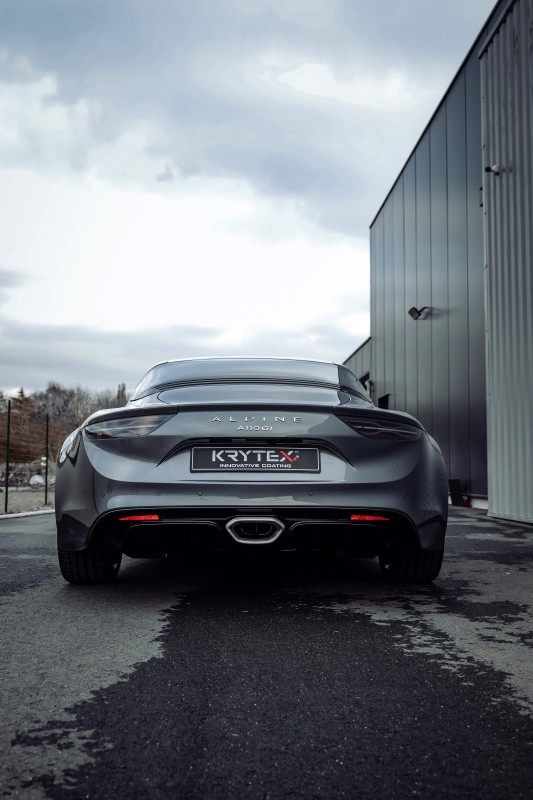 Alpine A110 GT 2023 Protection Céramique KRYTEX 9.9.8. Carrosserie / Megaglass Vitres / MegaRims Jantes & étriers de frein.