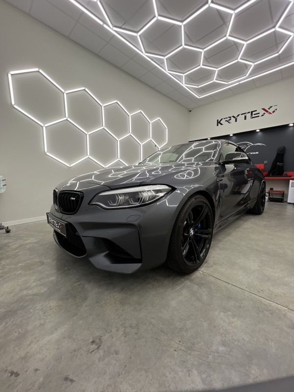 Polissage/lustrage de vernis & pose de céramique Carrosserie Krytex 7h+BMW M2 370ch
