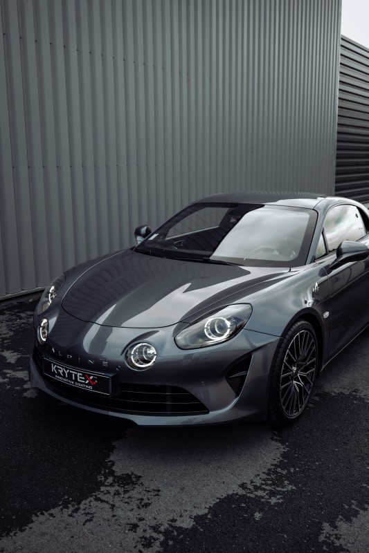 Alpine A110 GT 2023 Protection Céramique KRYTEX 9.9.8. Carrosserie / Megaglass Vitres / MegaRims Jantes & étriers de frein.