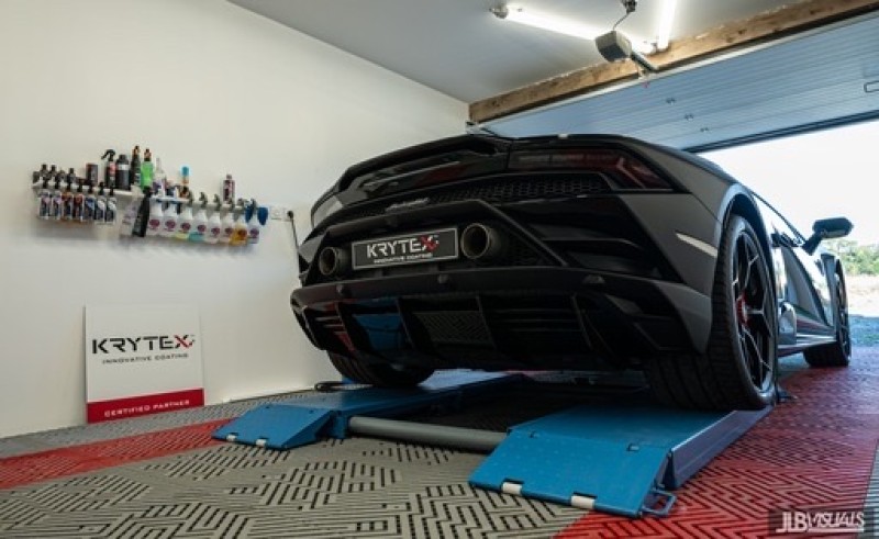 Lamborghini Huracán LP 610 - Correction Vernis + Pose de Céramique carrosserie Krytex 9.9.8 