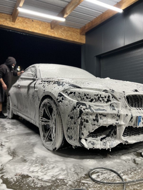 Polissage/lustrage de vernis & pose de céramique Carrosserie Krytex 7h+BMW M2 370ch