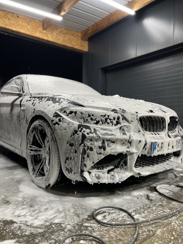 Polissage/lustrage de vernis & pose de céramique Carrosserie Krytex 7h+BMW M2 370ch