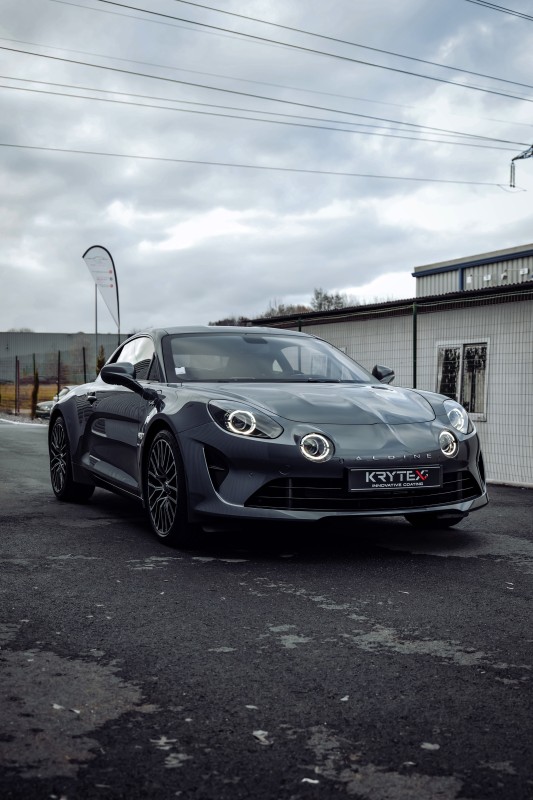 Alpine A110 GT 2023 Protection Céramique KRYTEX 9.9.8. Carrosserie / Megaglass Vitres / MegaRims Jantes & étriers de frein.