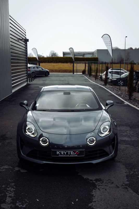 Alpine A110 GT 2023 Protection Céramique KRYTEX 9.9.8. Carrosserie / Megaglass Vitres / MegaRims Jantes & étriers de frein.