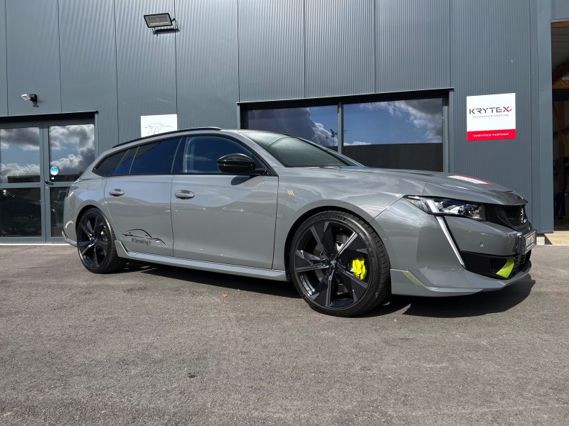 Pose de traitement Céramique Krytex sur Peugeot 508 PSE 2023 en Mayenne 
