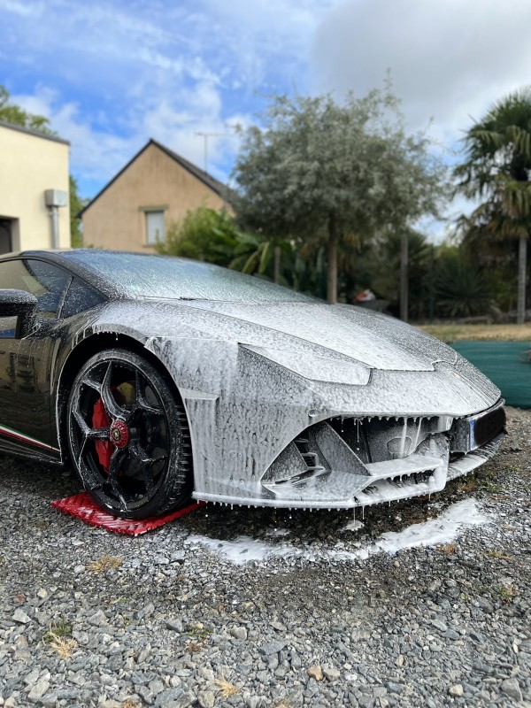 Lamborghini Huracán LP 610 - Correction Vernis + Pose de Céramique carrosserie Krytex 9.9.8 