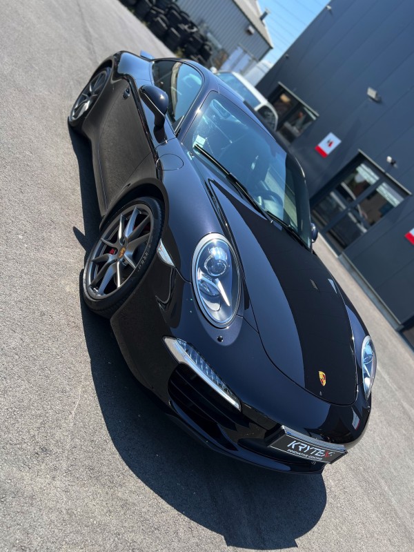 CENTRE ESTHÉTIQUE AUTOMOBILE POUR DETAILING ET POSE D'UN TRAITEMENT CÉRAMIQUE KRYTEX 7h+ Porsche 911 (991) Carrera S à Le Mans proche Laval